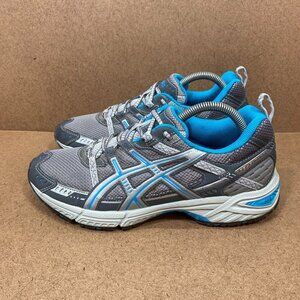 Asics Womens Gel-Enduro 6 Trail Running Shoes Gray & Blue US Size 10 Comfort